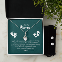 Alluring Beauty Necklace & Earring Set (To My Mama)