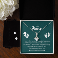 Alluring Beauty Necklace & Earring Set (To My Mama)