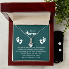 Alluring Beauty Necklace & Earring Set (To My Mama)