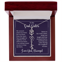 Flower Name Necklace (To My Soul Sister)